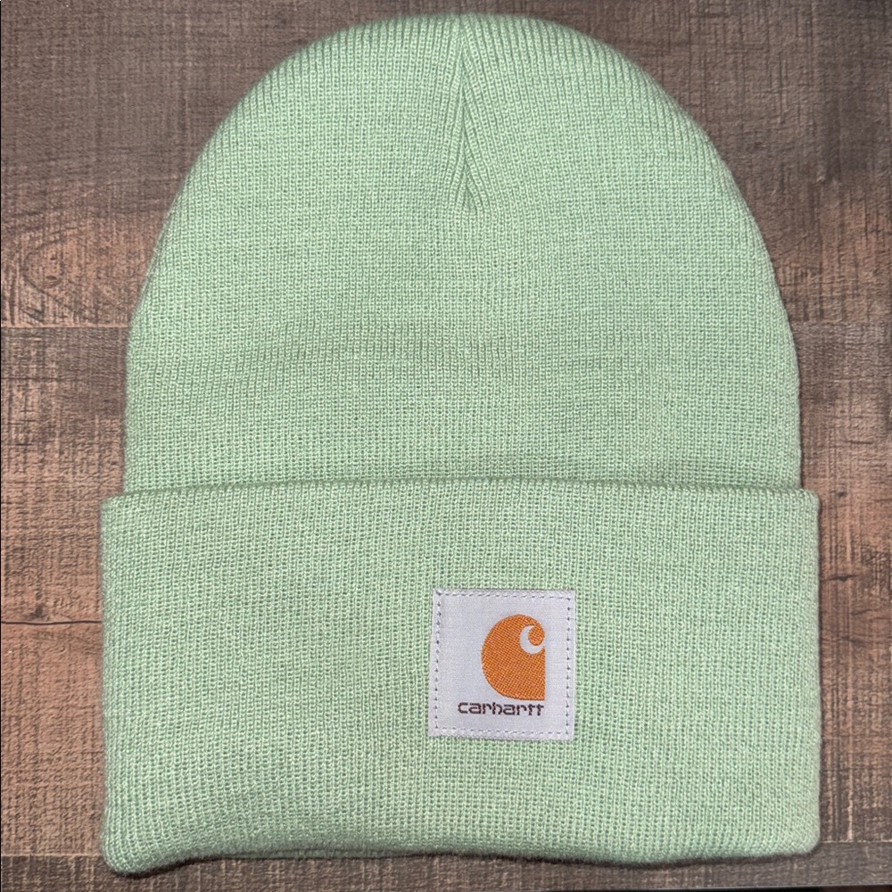 Carhartt Light Green Knit Beanie